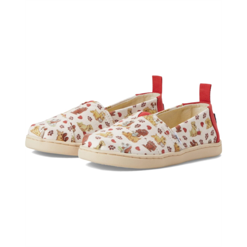 TOMS Kids Microfiber/Pound Puppies Print Alpargata (Little Kid/Big Kid)