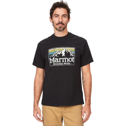 Mens Marmot MMW Gradient Tee Short Sleeve