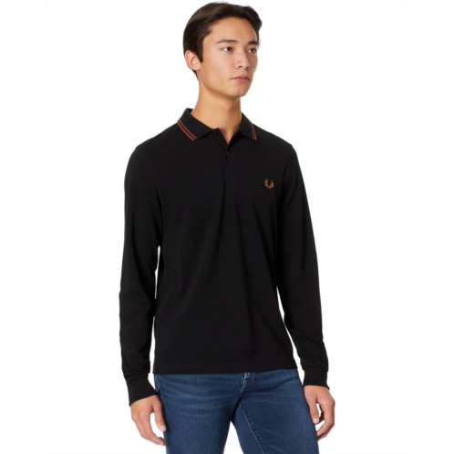 Mens Fred Perry Long Sleeve Twin Tipped Shirt