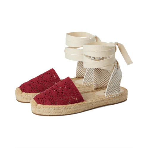 Womens Soludos Crochet Lauren Lace-up
