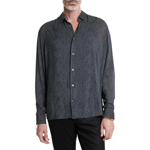 Mens John Varvatos Ross Long Sleeve Shirt W675R24