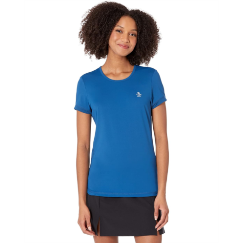 Womens Original Penguin Golf Essential Performance Tee w/ Mesh Panel