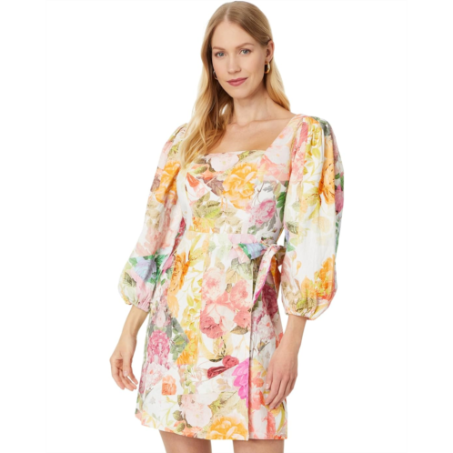 Vince Camuto PTD Linen Aline Dress