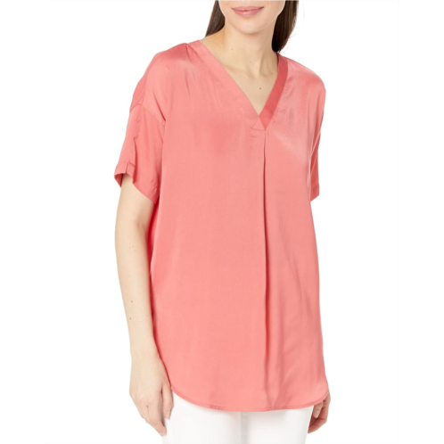 Lysse Stevie Top in Light Satin and Jersey