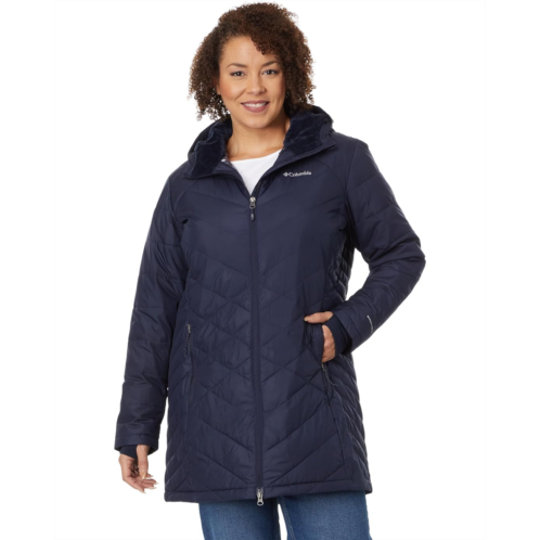 Columbia Plus Size Heavenly Long Hooded Jacket