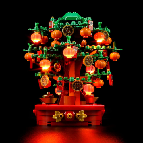LIGHTAILING Light for Lego- 40648 Money-Tree - Led Lighting Kit Compatible with Lego Building Blocks Model - NOT Included The Model Set