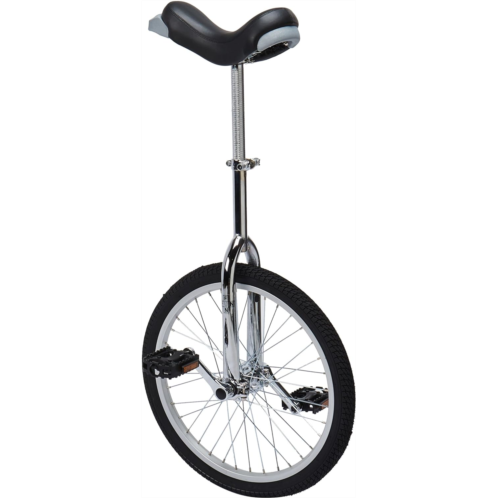 Fun 20 Inch Wheel Chrome Unicycle with Alloy Rim
