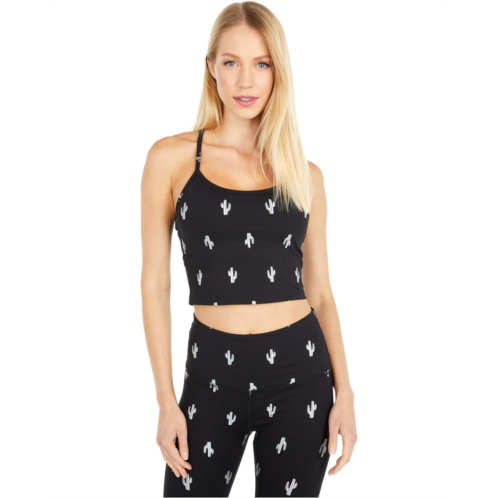 Beyond Yoga Cactus Slim Racerback Cropped Tank