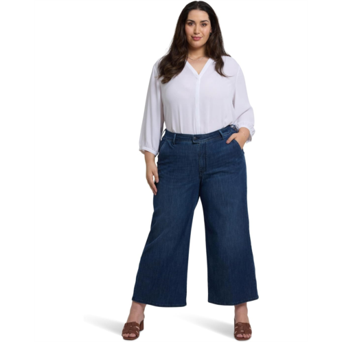 NYDJ Plus Size Mona Trousers in Ibiza Blues
