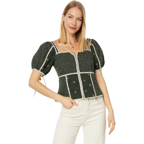 Womens Madewell Oslo Top Patchwork Banj Voile