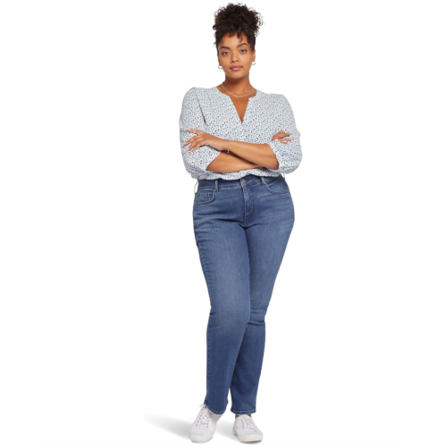 NYDJ Plus Size Marilyn Straight in Rendezvous