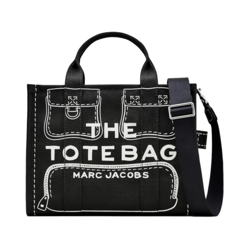 Marc Jacobs The Trompe Loeil Cargo Canvas Medium Tote Bag