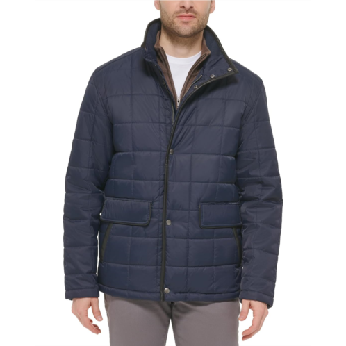 Mens Cole Haan Box Quilt Jacket