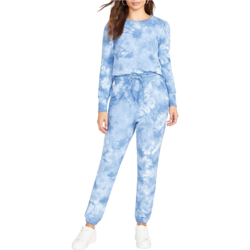 Steve Madden Sky Walker Sweatpants - Tie-Dye Fleece Joggers