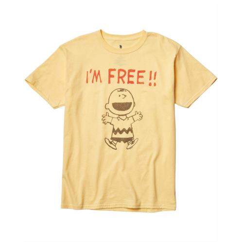 Junk Food Kids Im Free Peanuts T-Shirt (Big Kids)