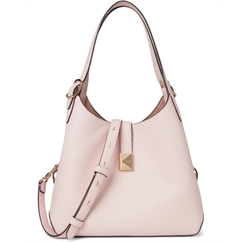 Kate Spade New York Deco Pebbled Leather Medium Crossbody Tote