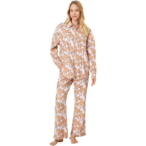 Womens Honeydew Intimates Golden Hour Pj Set