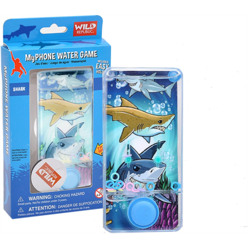 Wild Republic My Phone Water Game Shark Design, Gift for Kids, Great for Hours of Independent Play, 8
