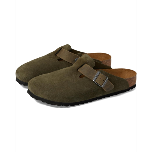 Mens Birkenstock Boston - Suede/Oiled Leather