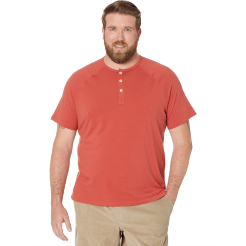 The Normal Brand Short Sleeve Active Puremeso Henley