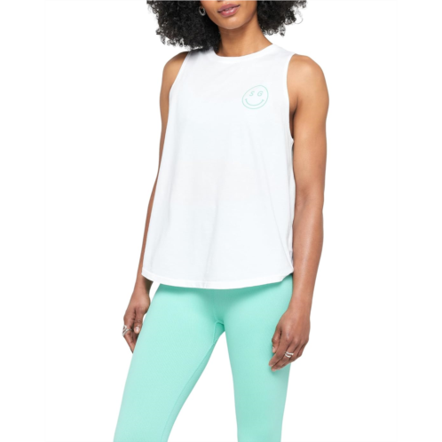 Womens Spiritual Gangster Radiate Kindness Jade Tank