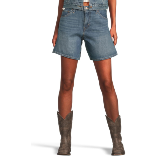 Womens Levis Premium High Baggy Short
