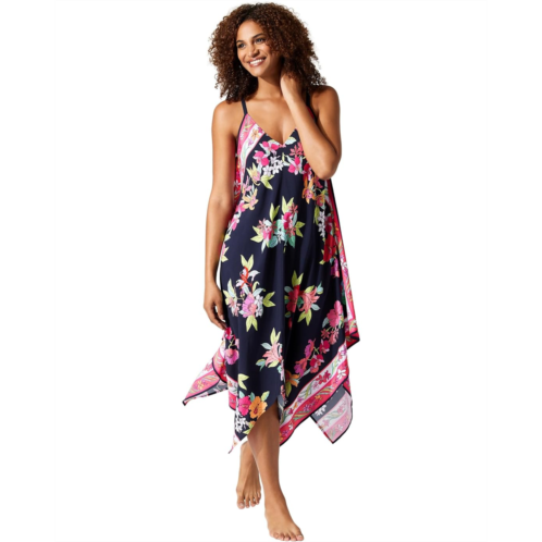 Tommy Bahama Summer Floral Scarf Dress