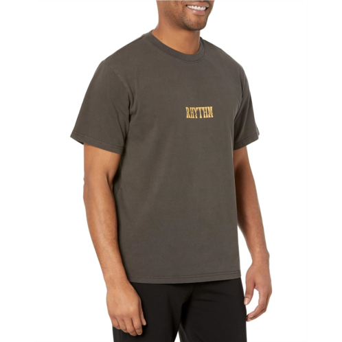 Mens Rhythm In Bloom Vintage Short Sleeve T-Shirt