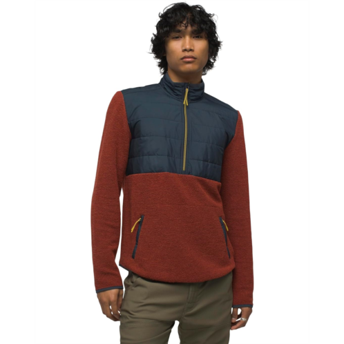 Mens Prana IncrediWool 1/2 Zip Standard Fit