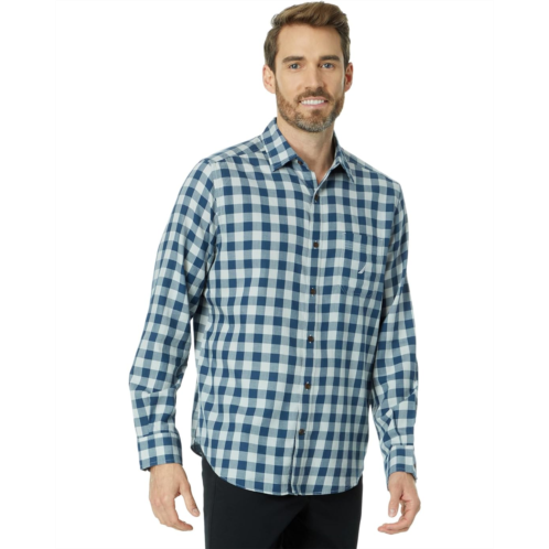 Mens Nautica Sustainably Crafted Plaid Shirt