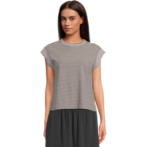 Womens Madewell Linen Muscle Tee