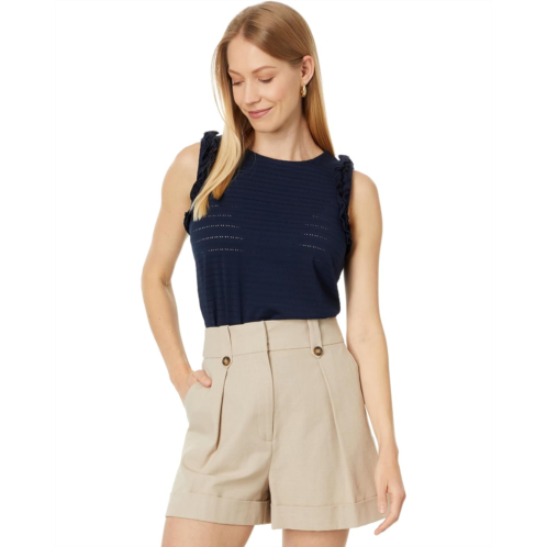 Womens Tommy Hilfiger Sleeveless Ruffle Tank