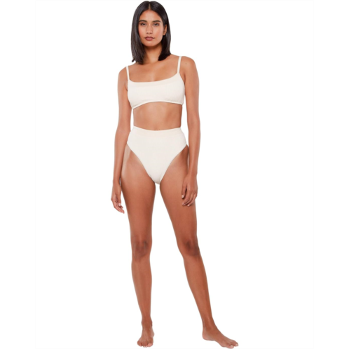 Sanctuary Sandbar Solids Seamed Bralette Bikini Top