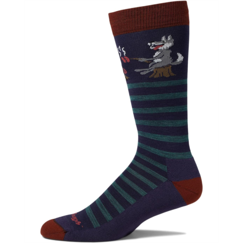 Mens Darn Tough Vermont Wild Life Crew Lightweight with Cushion