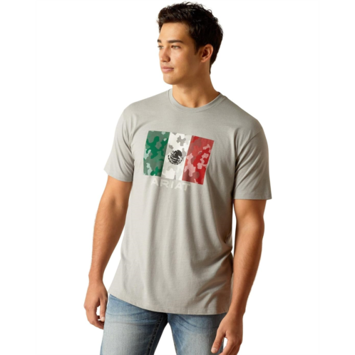 Mens Ariat Mexico Camo Flag T-Shirt