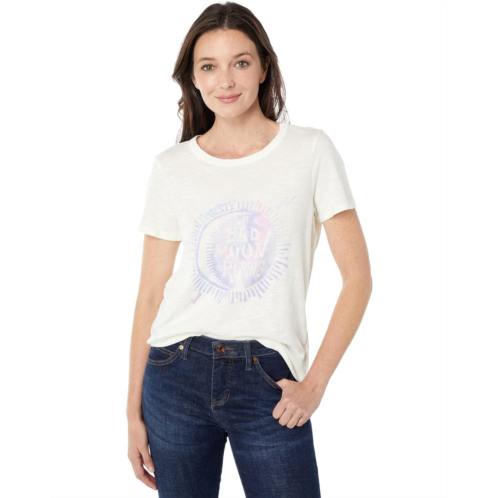 Lucky Brand Bad Moon Rising Classic Graphic Crew