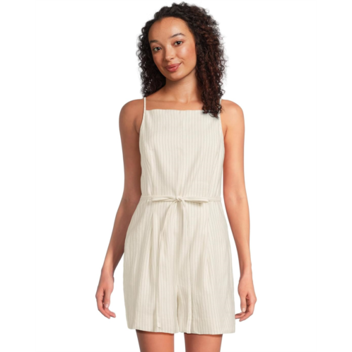 Madewell Smock Back Romper-Cotton Polyester