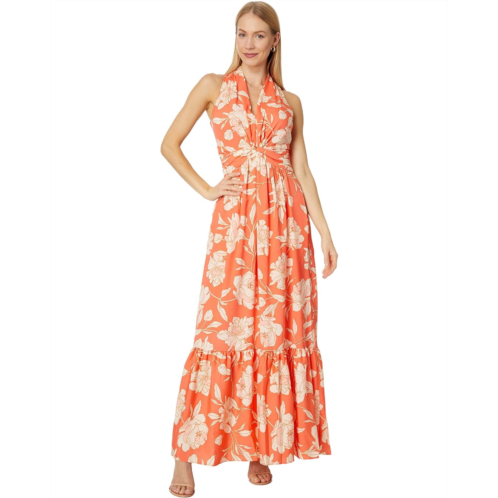 Vince Camuto Printed Twist Maxi