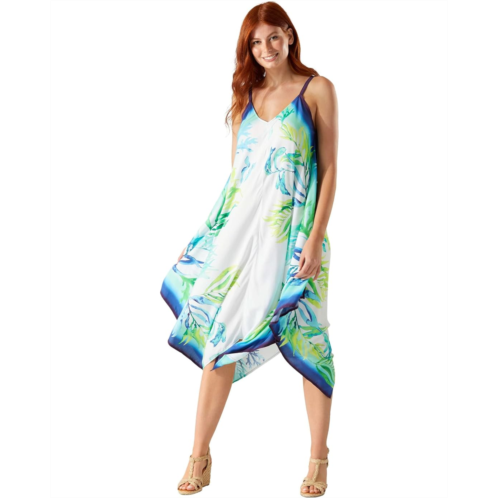 Tommy Bahama Island Cays Seafronds Engineered Scarf Dress