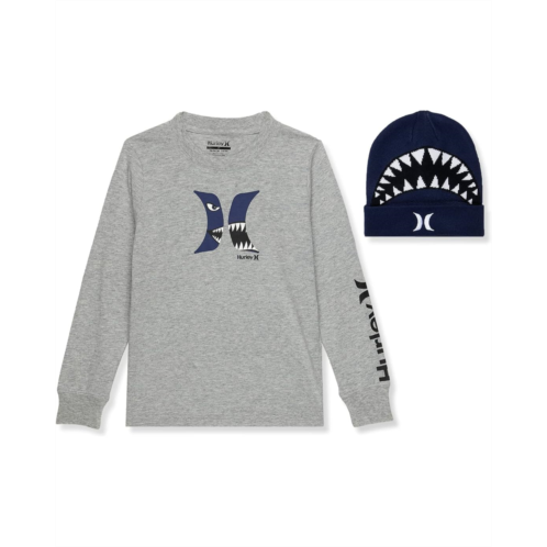 Hurley Kids Shark Bait Tee & Hat Set (Toddler)