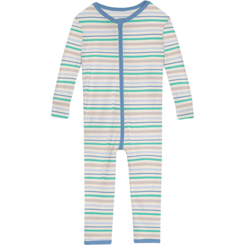 Kickee Pants Kids Print Convertible Sleeper with Zipper