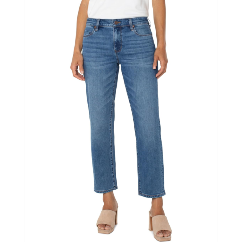 Womens Liverpool Los Angeles Kennedy Crop Straight Jeans