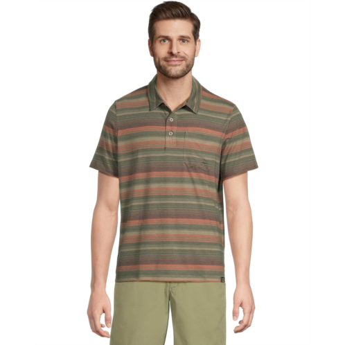 L.L.Bean Mens LLBean Everyday SunSmart Polo 20 Short-Sleeve Stripe