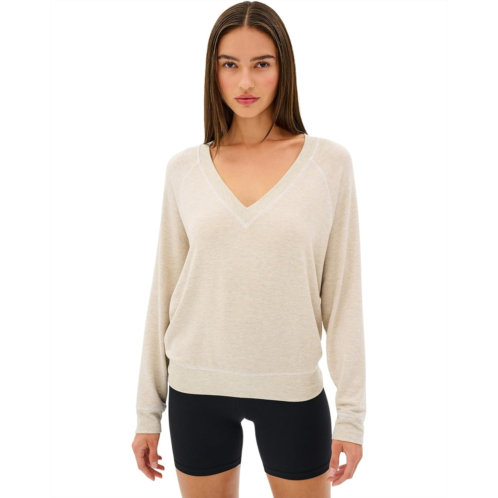 Splits59 Bennie Fleece V-neck Sweatshirt