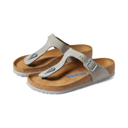 Birkenstock Gizeh Soft Footbed - Nubuck Leather