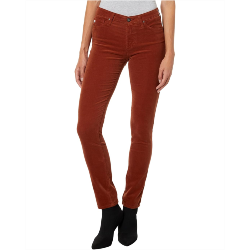 AG Jeans Prima Mid-Rise Cigarette Jeans in Spiced Maple