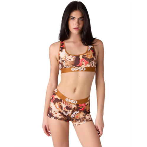 Womens PSD Disco Cowgirl Sports Bra
