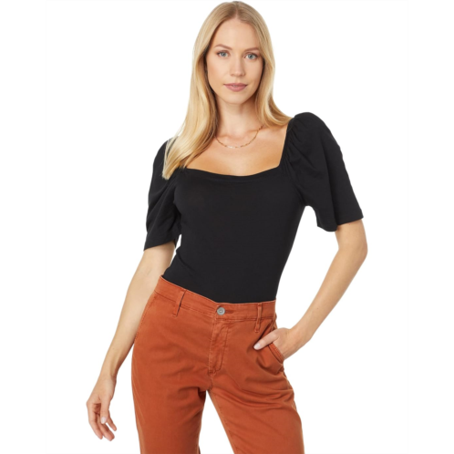 Bobi Los Angeles Lightweight Jersey Full Sleeve Square Neck Tee