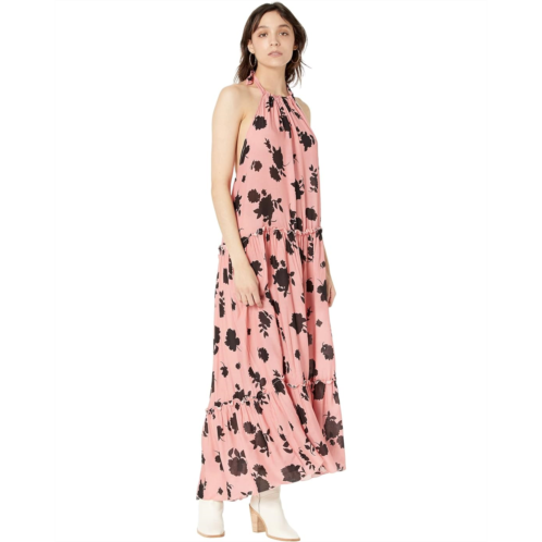 Kate Spade New York Bicolor High Neck Halter Cover-Up Dress