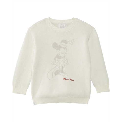 Barefoot Dreams Kids CozyChic Lite Cotton Toddler Disney Minnie Pullover (Toddler)
